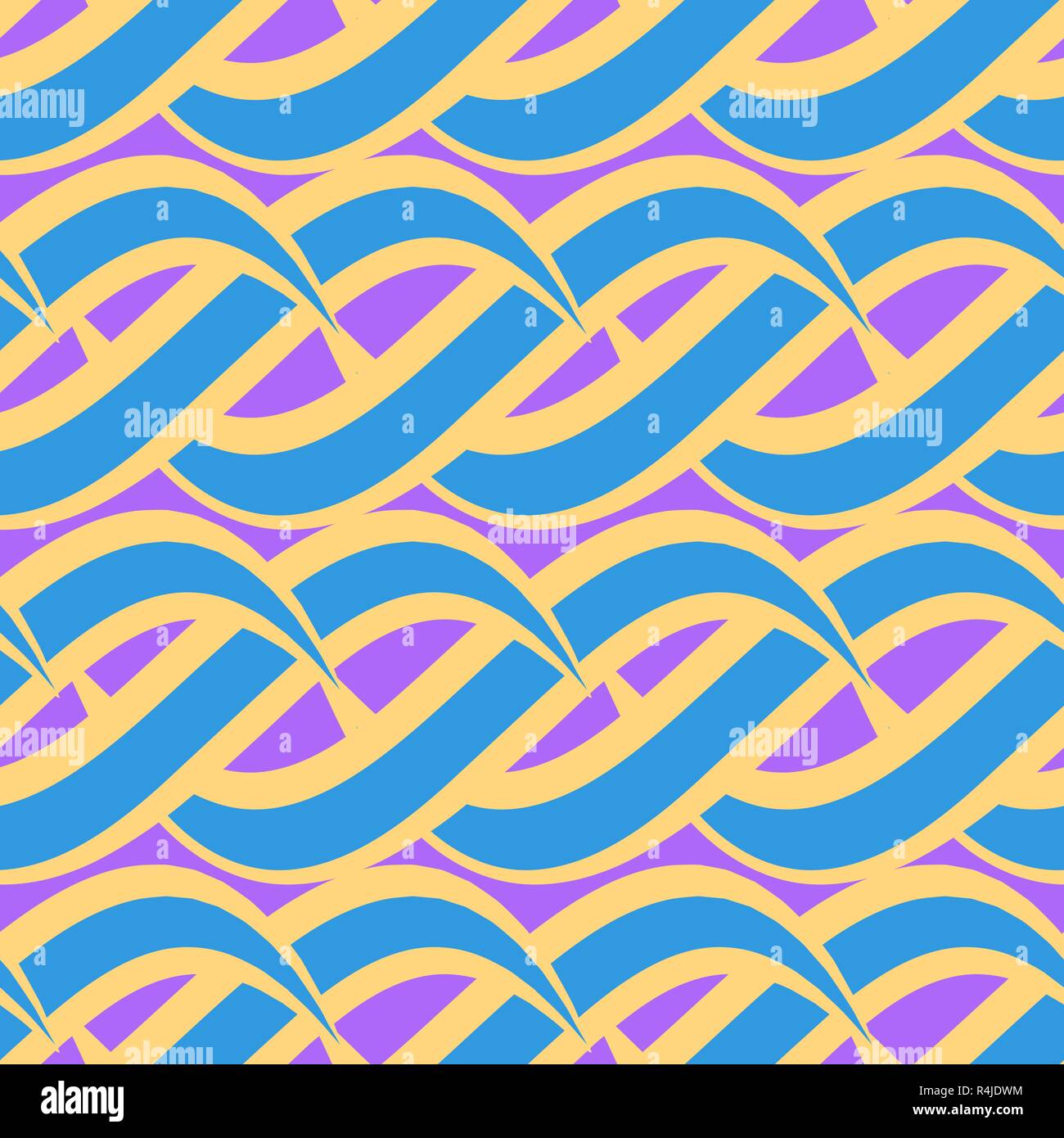 Seamless repeating abstract background of abstract waves Stock Vector ...