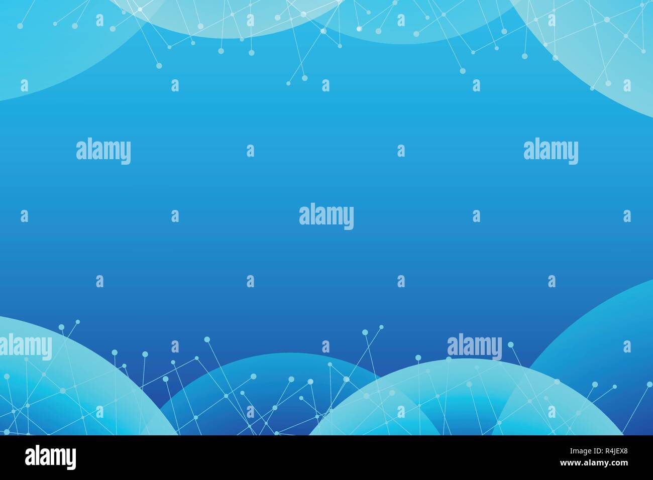 Blue abstract with line dot vector background Stock Vector Image & Art ...