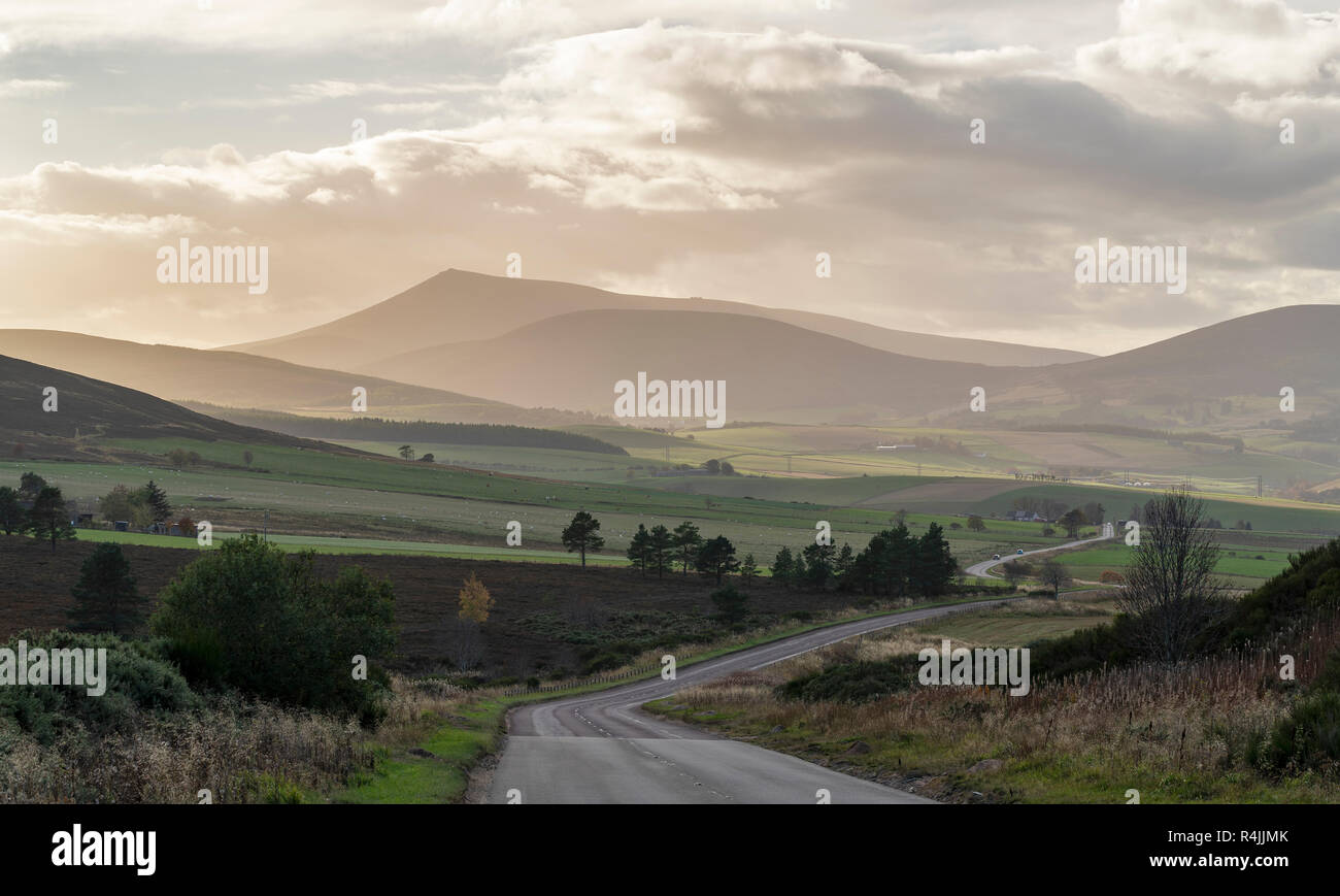 Ben Rinnes, the mountain of Moray, Dufftown, Scotland Stock Photo - Alamy