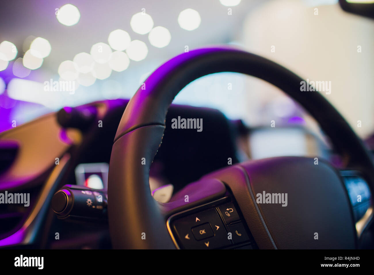 the-interior-of-a-modern-luxury-sports-car-stock-photo-alamy