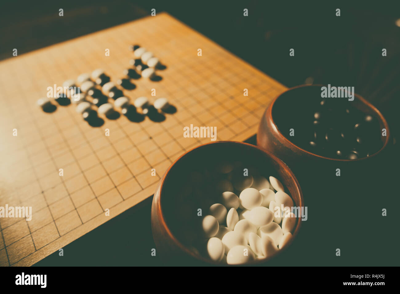 Go game dolly shot Stock Photo Alamy