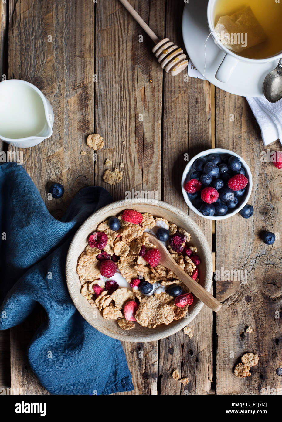 Healthy breakfast Stock Photo