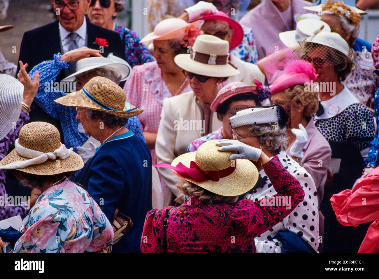 Ascot Races England UK 1986 scanned in 2018 the British Royal Family ...