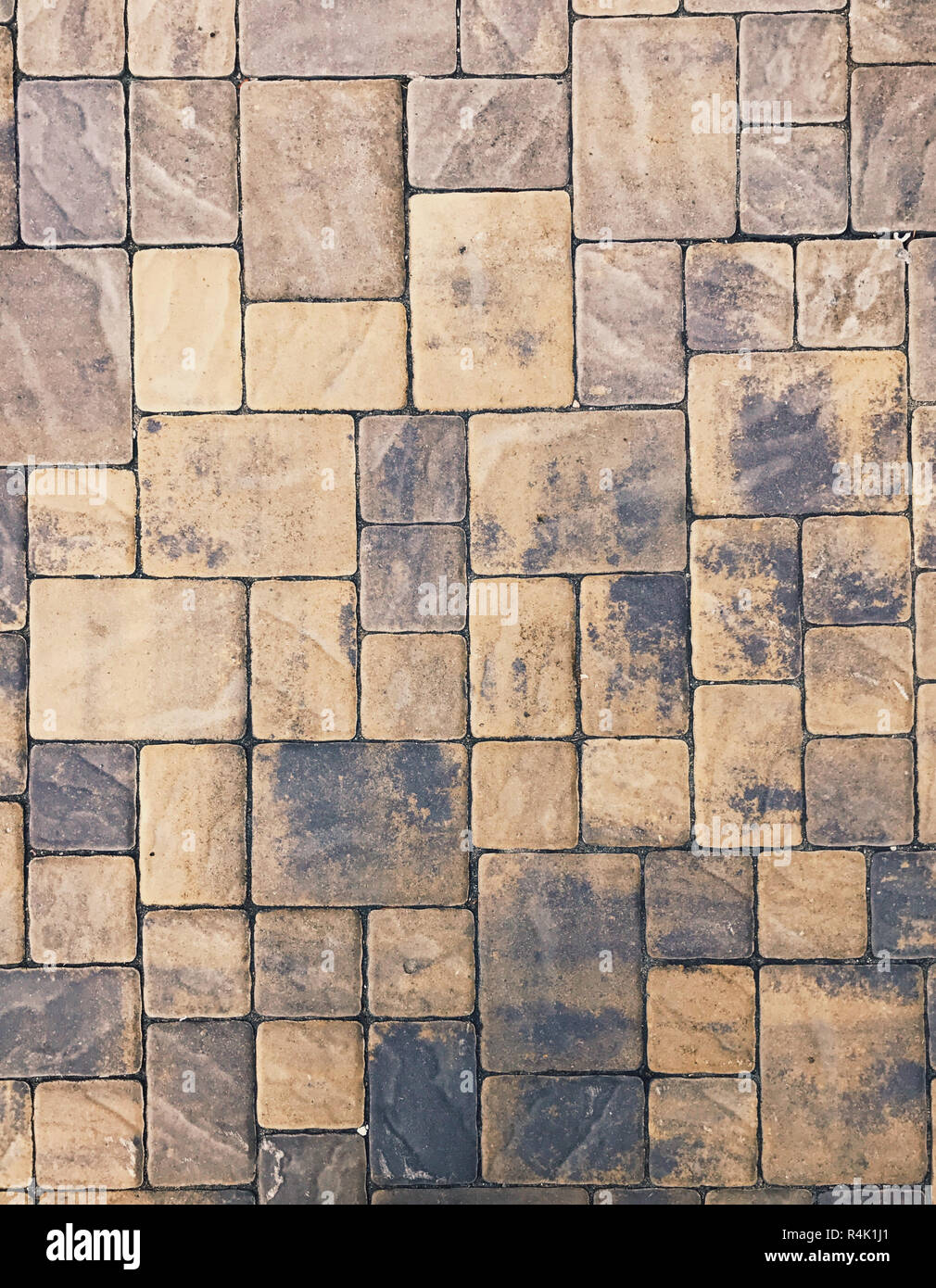 Paving Slabs Cement Brick Floor Background Stock Photo 226611785