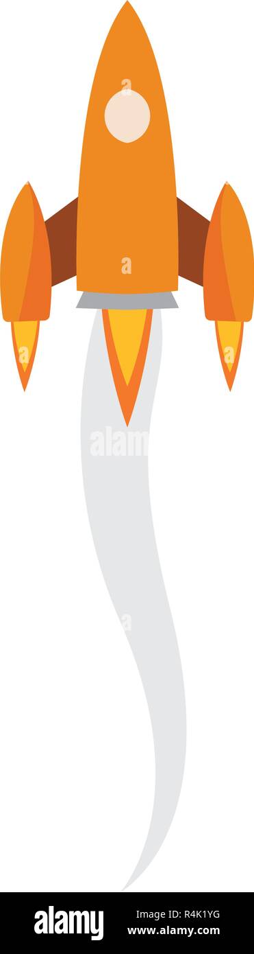 Rocket in fly Stock Vector Image & Art - Alamy