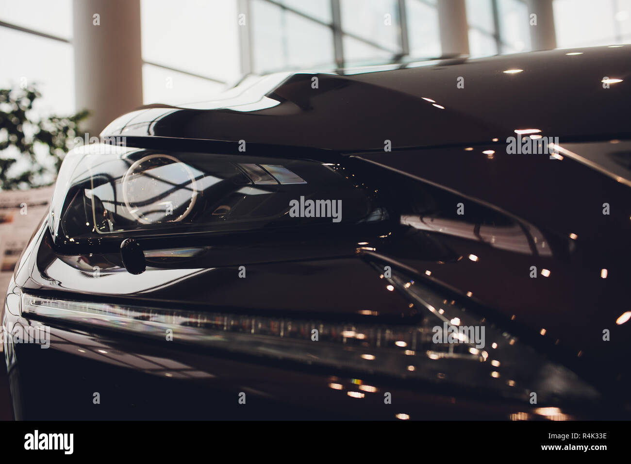 Car With One Headlight On High Resolution Stock Photography and Images