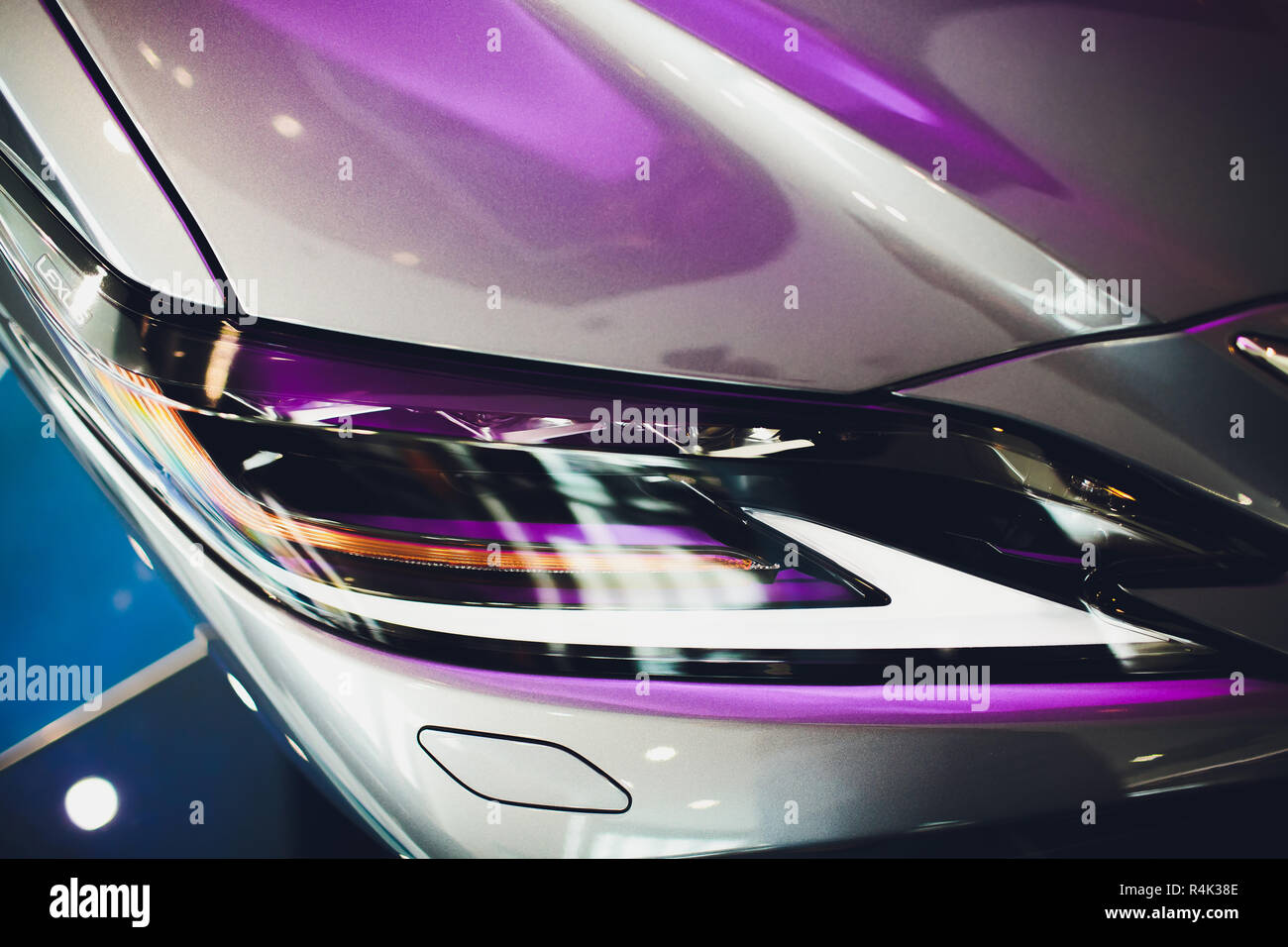 Car With One Headlight On High Resolution Stock Photography and Images