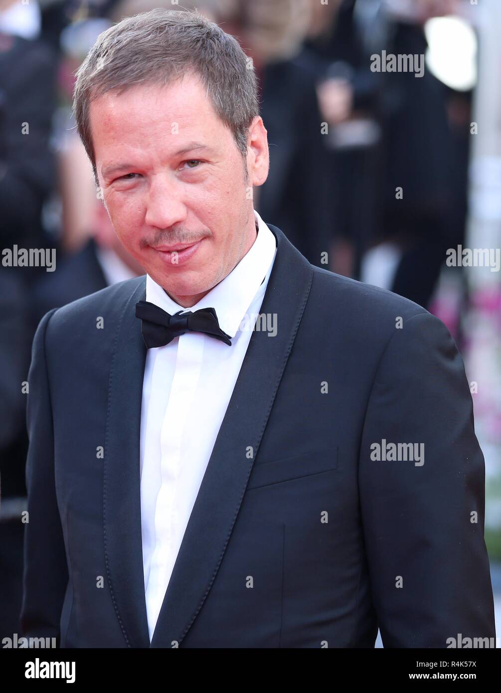 CANNES, FRANCE – MAY 08, 2018: Reda Kateb walks the red carpet ahead of the 'Todos lo saben' screening at the 71th Festival de Cannes Stock Photo