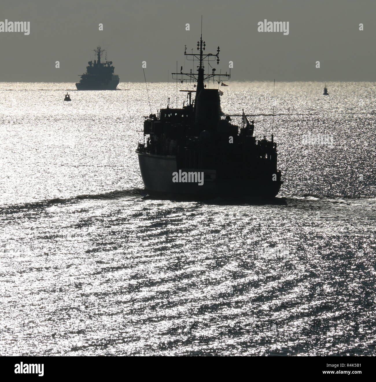 Hms enterprise royal navy survey ship hires stock photography and