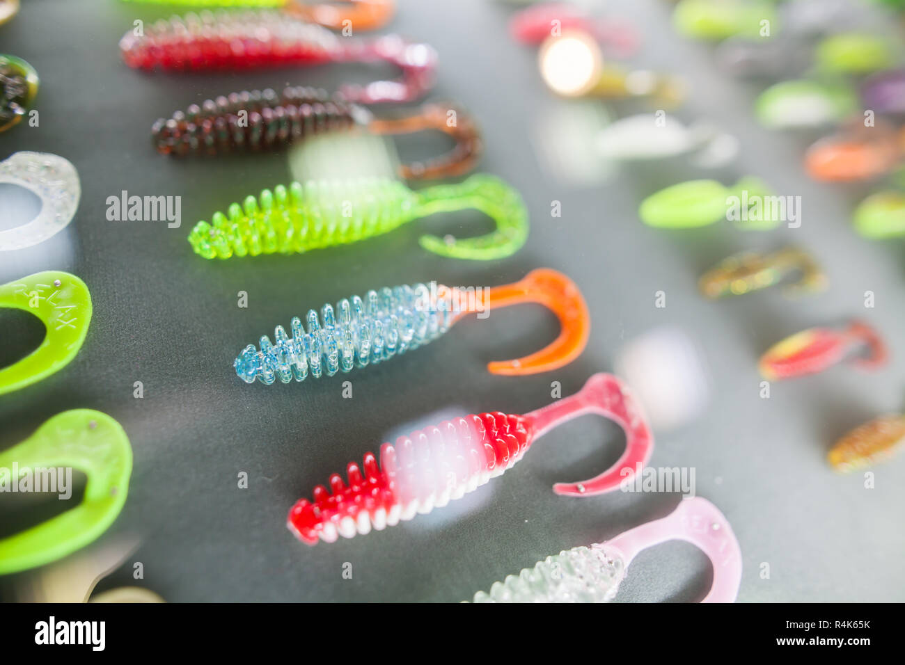 Jelly fishing lures Stock Photo - Alamy