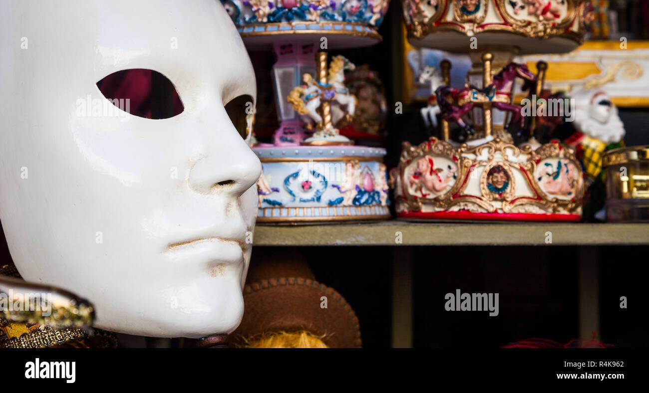 Traditional Venetian Mask Stock Photo