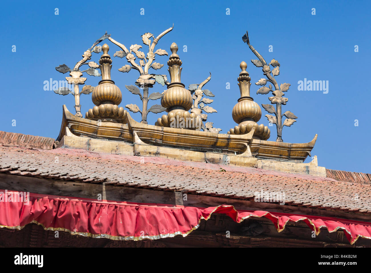 Kathmandu's Durbar Square, Nepal Stock Photo