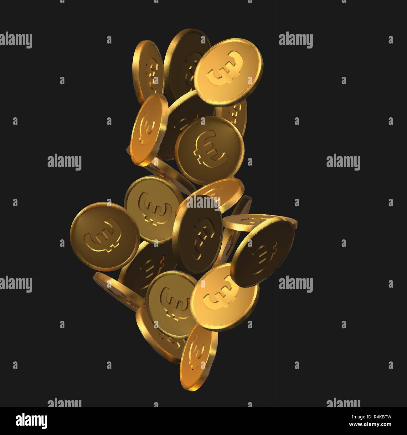 Euro coin set hi-res stock photography and images - Alamy
