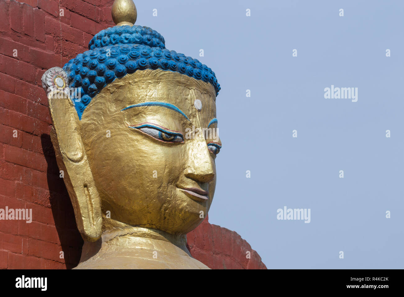 Buddha statue. Kathmandu, Nepal Stock Photo Alamy