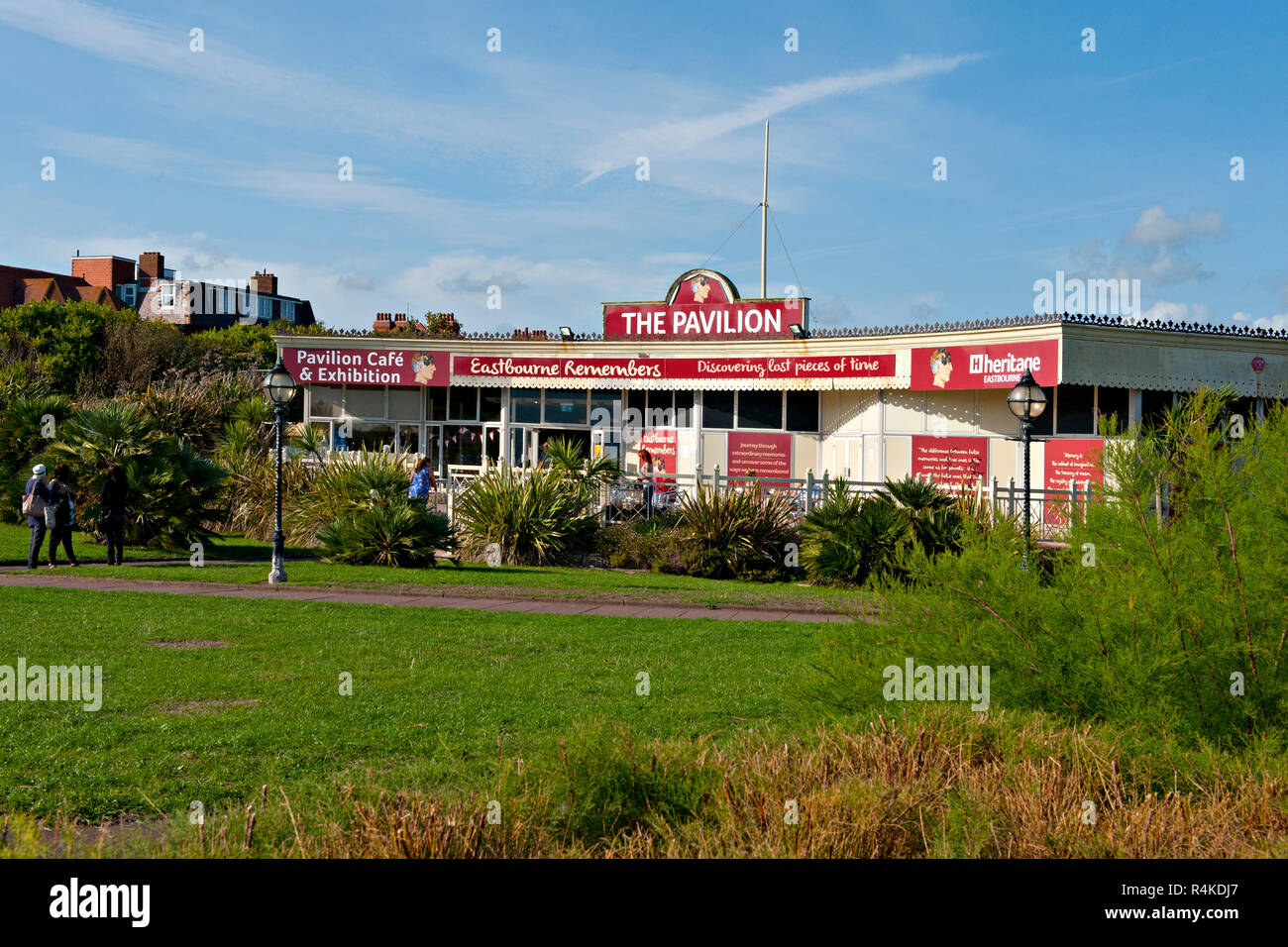 The Pavilion Cafe and exhibition centre in Eastbourne, East Sussex, UK Stock Photo