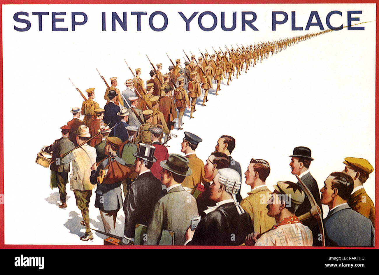 Workers to Soldiers Stock Photo Alamy