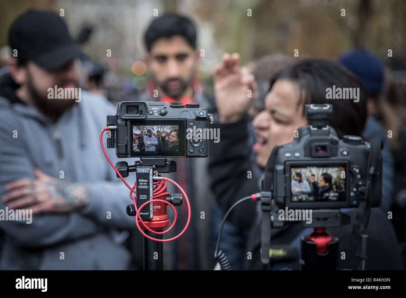 Speakers’ Corner, the public speaking northeast corner of Hyde Park
