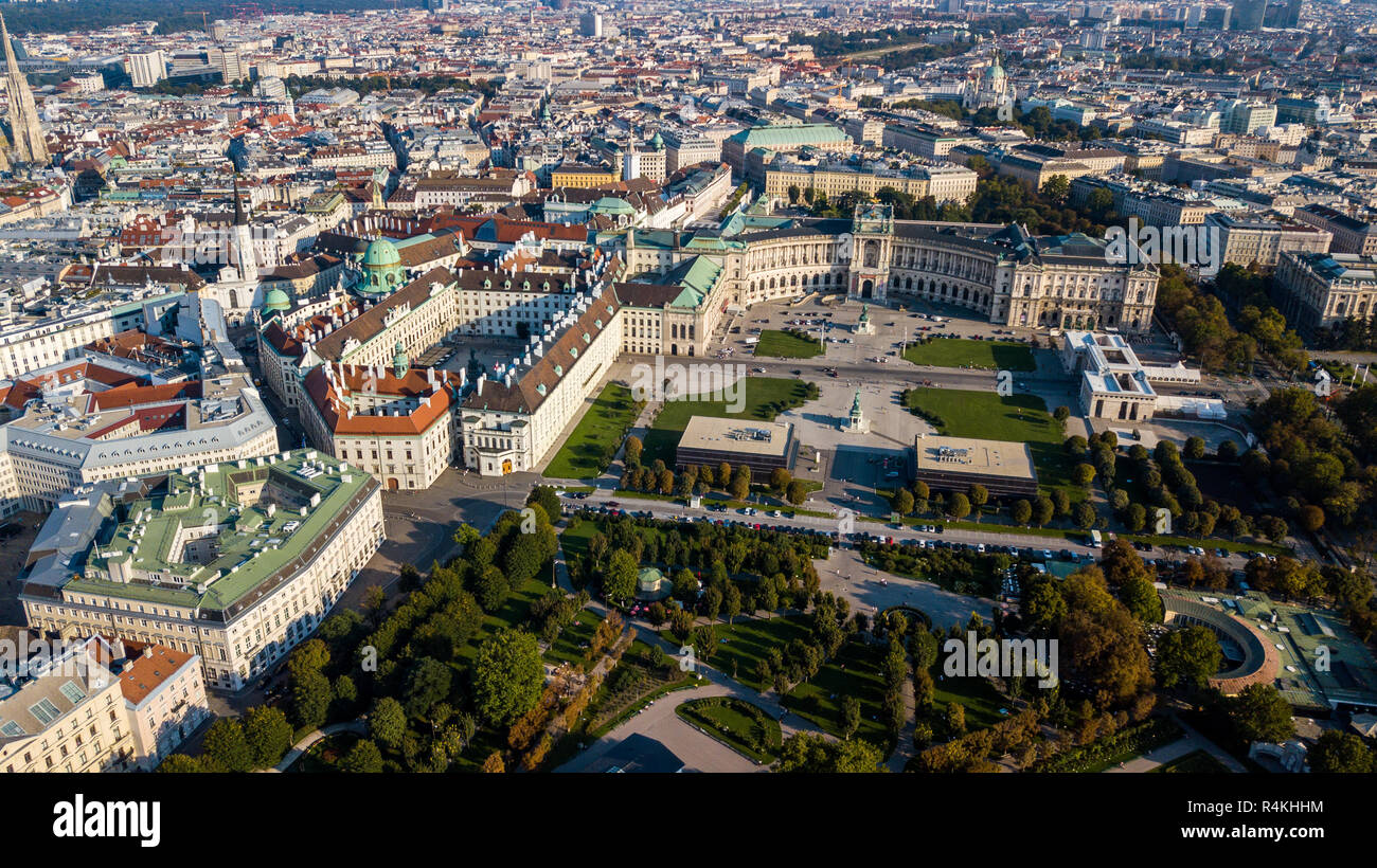 The Hofburg or Hofburg Wien, Imperial Palace Complex, Vienna, Austria Stock Photo