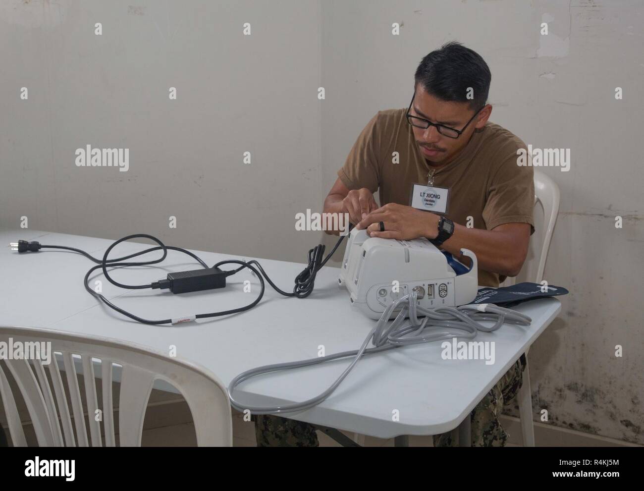 Paita Peru Oct 31 2018 Lt True Xiong A Dentist From