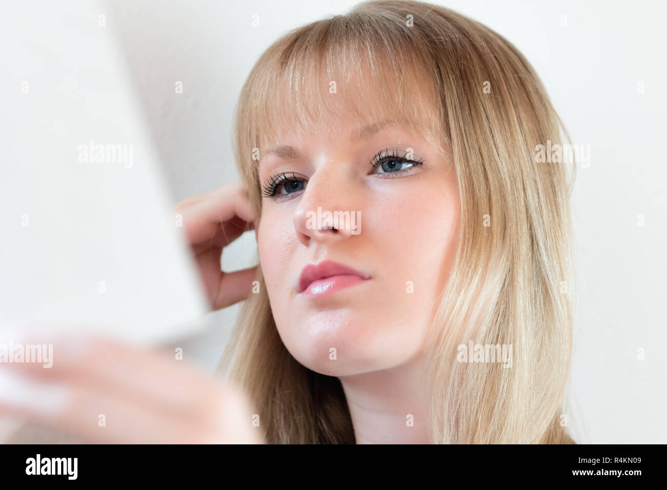 Woman rips photo hi-res stock photography and images - Alamy