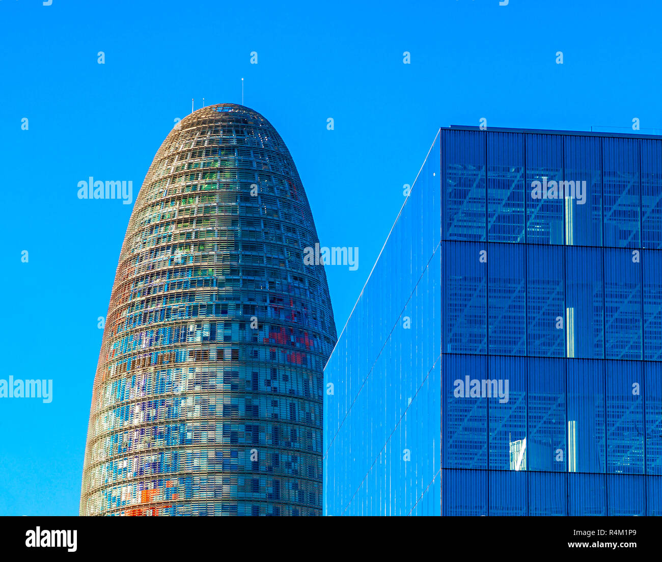 Barcelona business district hi-res stock photography and images - Alamy