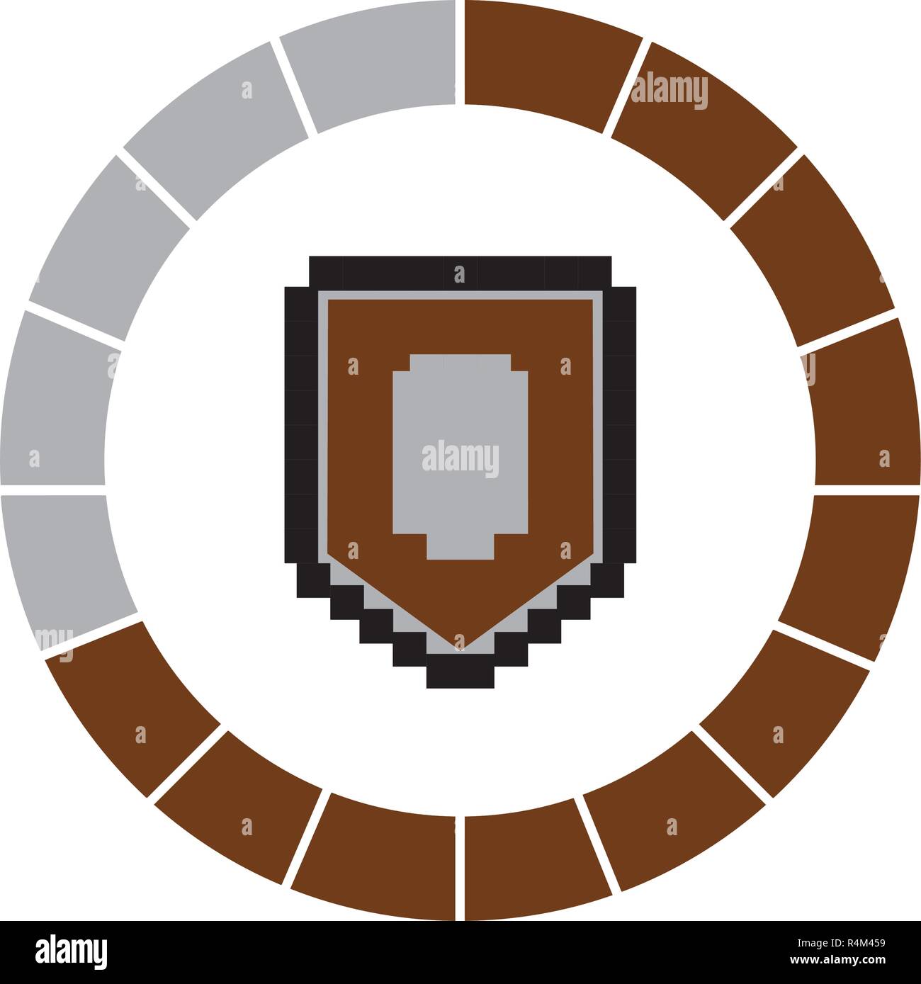 Loading Pixel Videogame Stock Vector Image & Art - Alamy