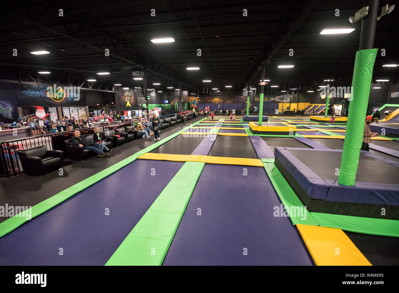 Get air trampoline park in gainesville florida stock photo alamy