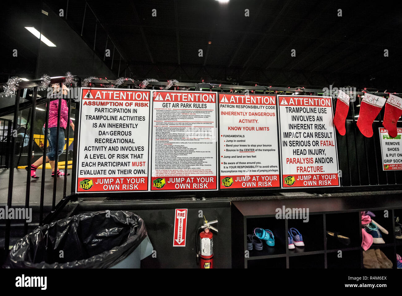 Get Air Trampoline Park in Gainesville, Florida Stock Photo Alamy