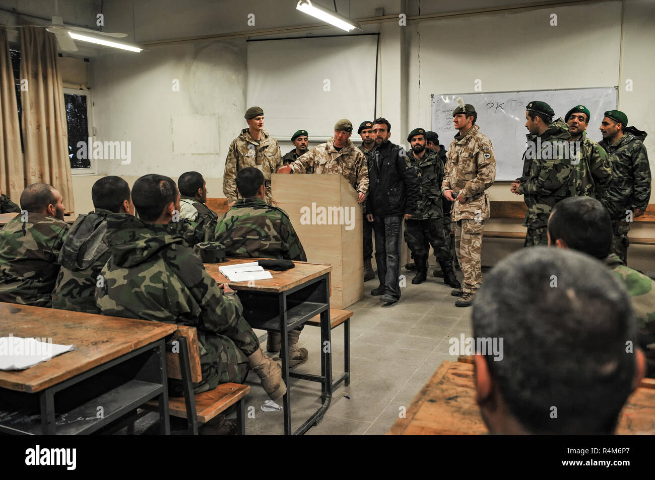 Kabul, Kabul/ Afghanistan circa 2008 The Kabul Military Training