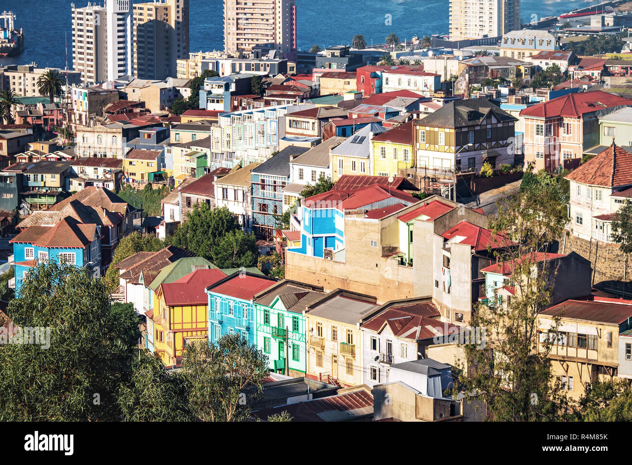 Old town of san juan aerial view hi-res stock photography and images ...