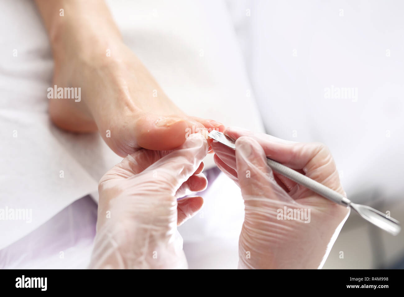 Woman clipping fingernails hires stock photography and images Alamy