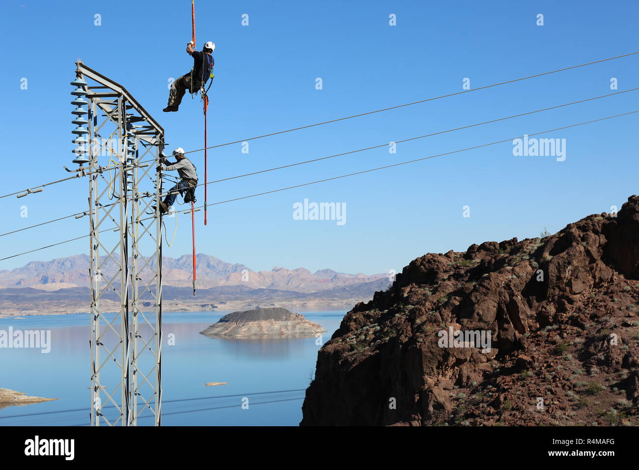 Hoover dam maintenance hires stock photography and images Alamy