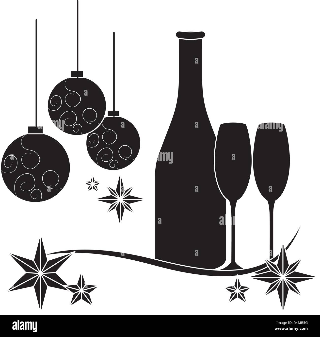 Featured image of post Cartoon Champagne Bottle And Glasses
