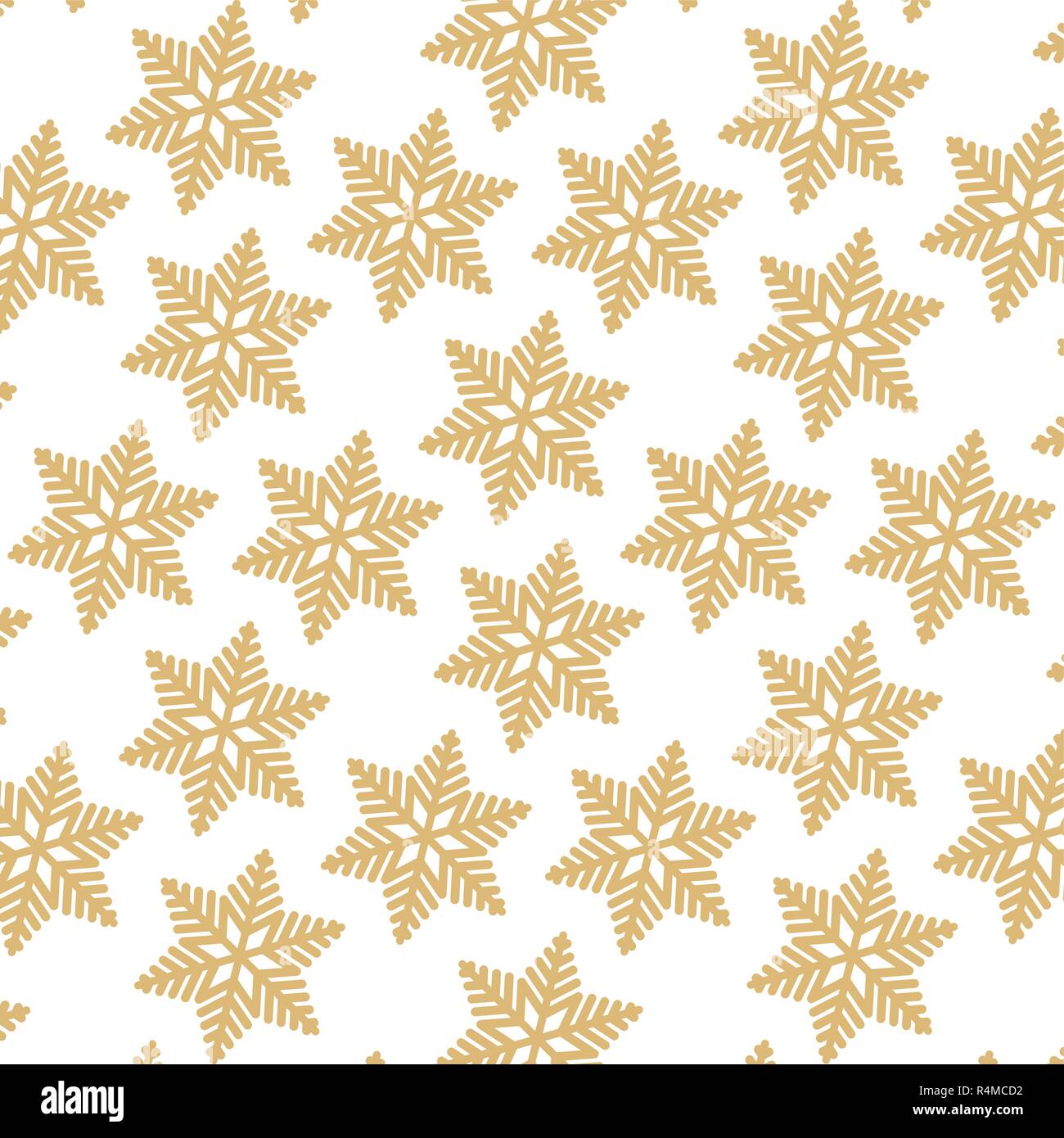 luxury and elegant golden snowflake background cartoon vector ...