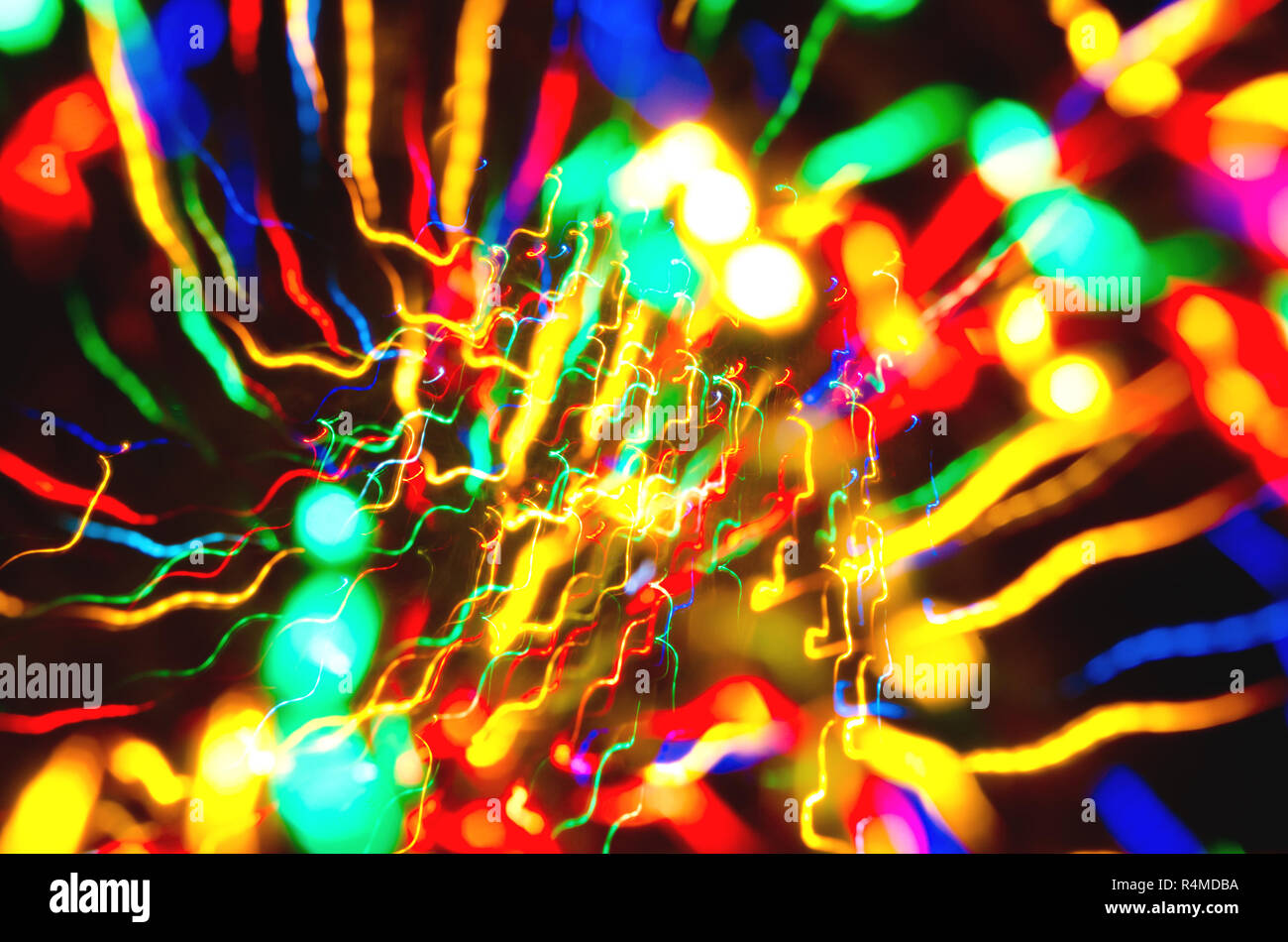 abstract background of blurred lights Stock Photo - Alamy