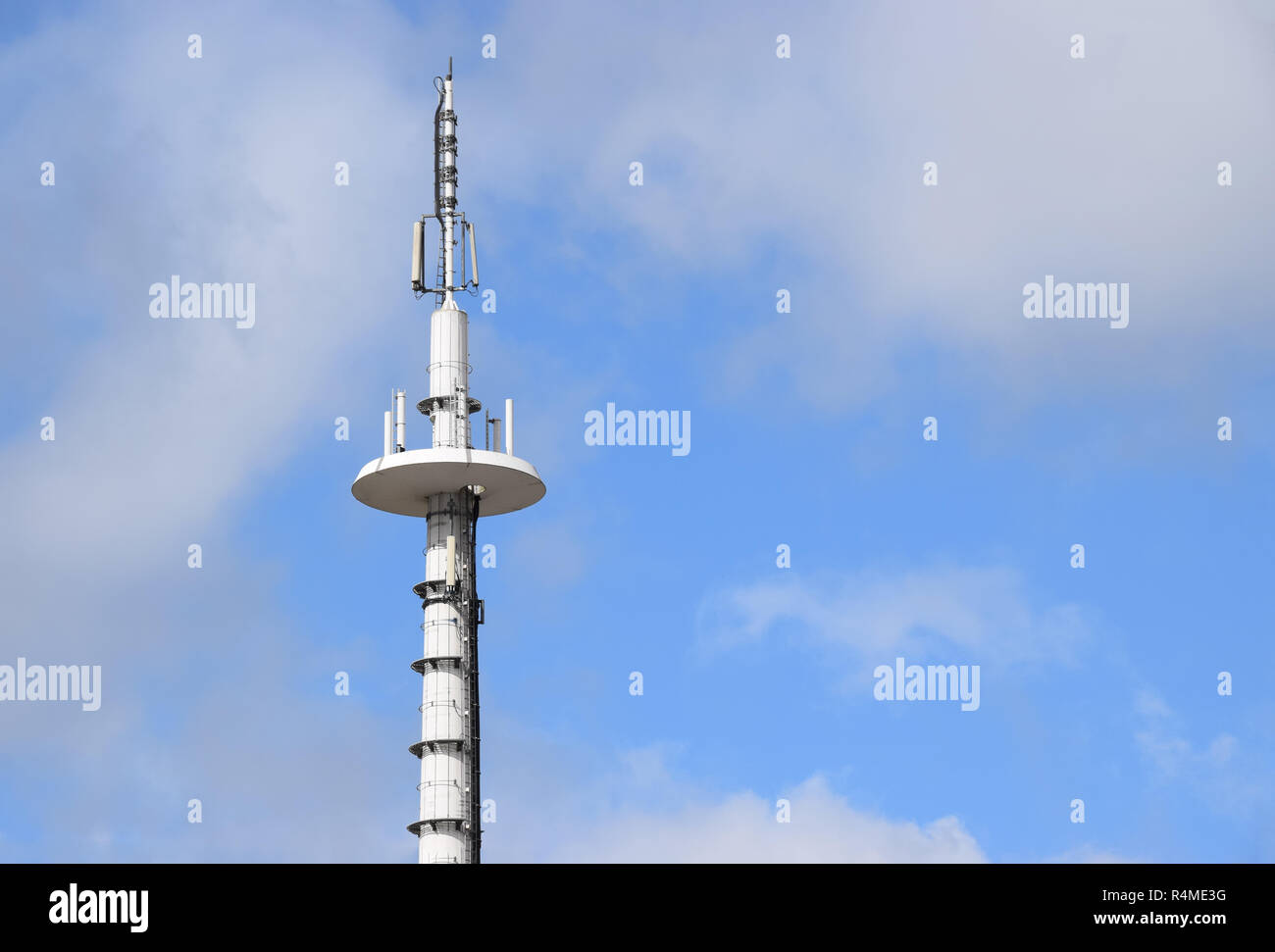communications tower Stock Photo