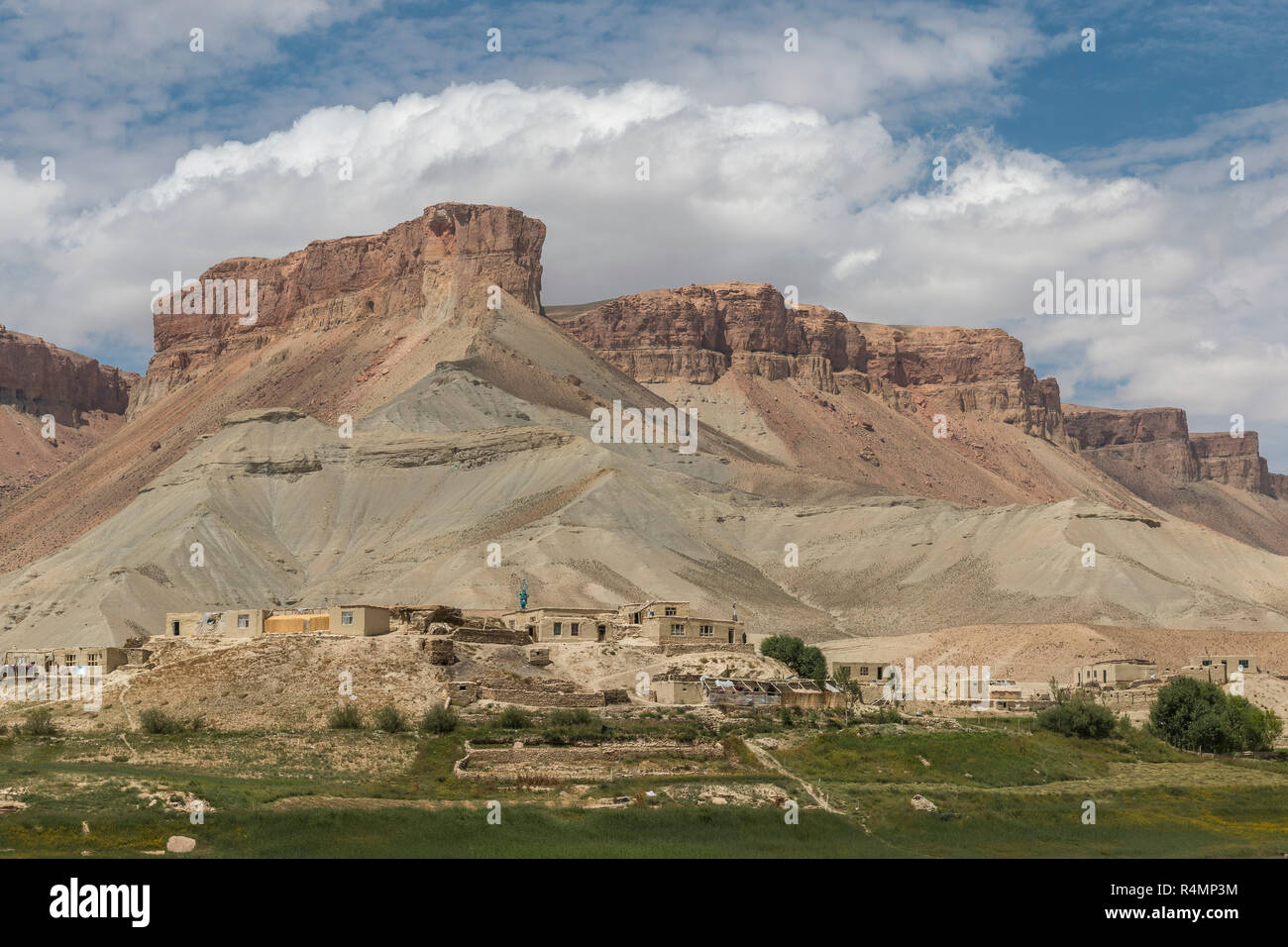 Scenery of Band-e-Amir lake in Afghanistan Stock Photo