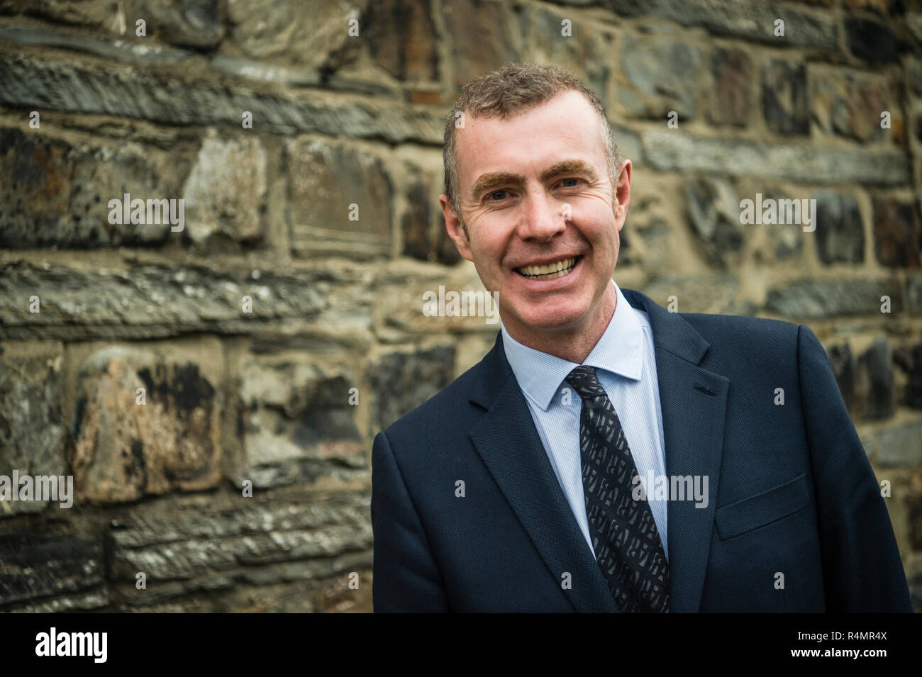 Welsh Politics: ADAM PRICE - PARTY LEADER,  at the Plaid Cymru Annual Conference, October 05 2018 Stock Photo