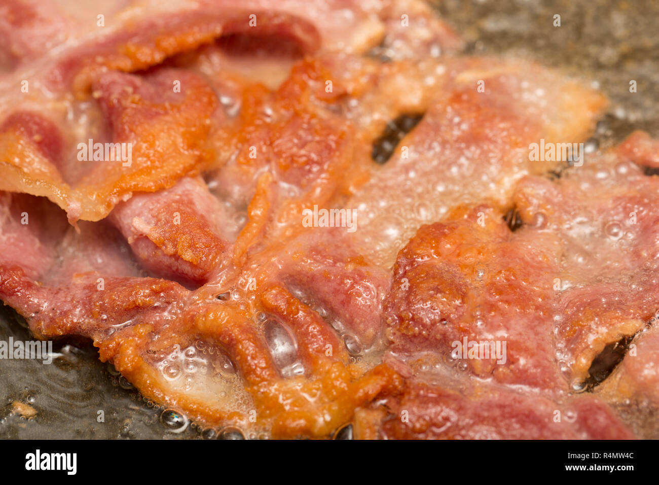 Smoked back bacon, produced in the EU, bought from a UK supermarket