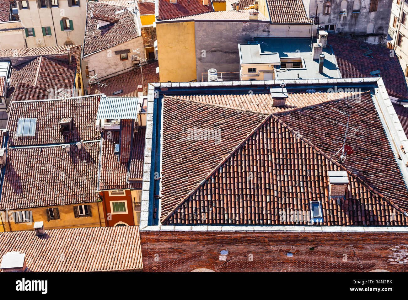 Old houses in the center of verona hi-res stock photography and images ...