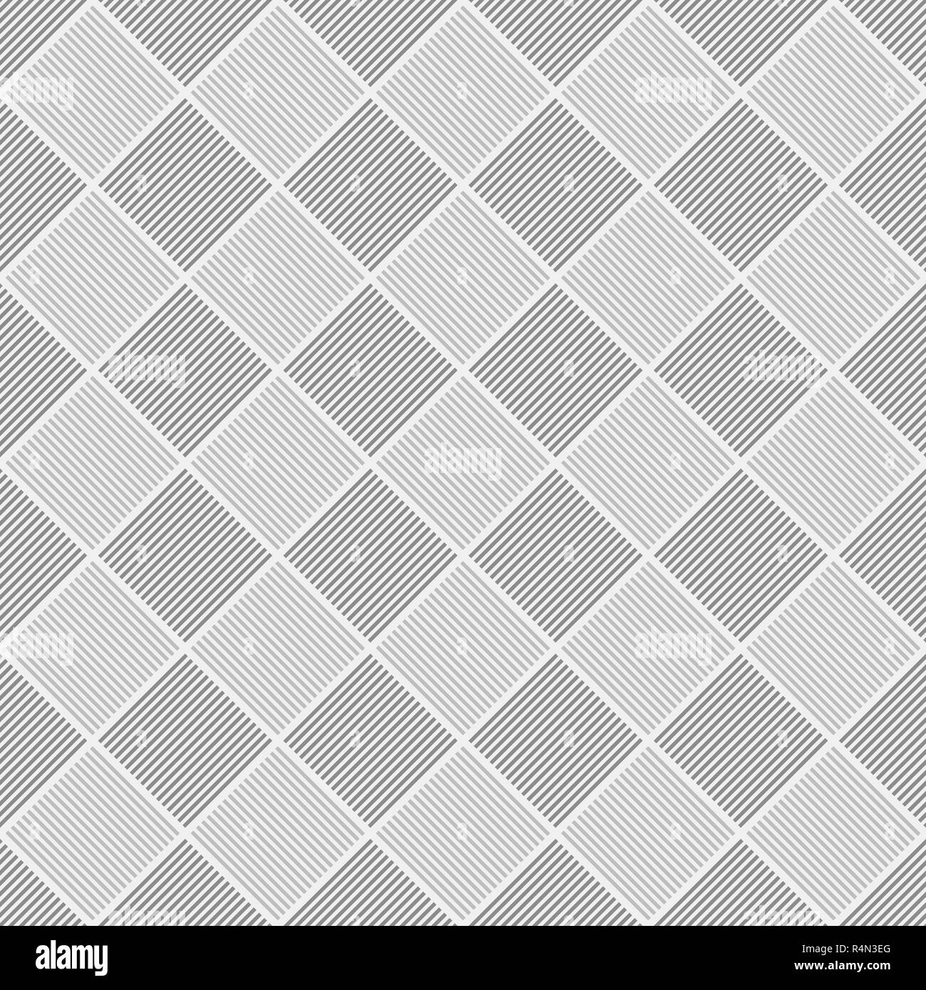 Geometrical repeating pattern - vector square design background Stock Vector