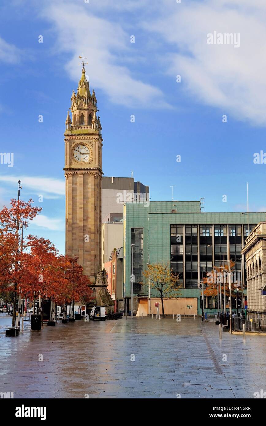 Albert road clock tower hi-res stock photography and images - Alamy