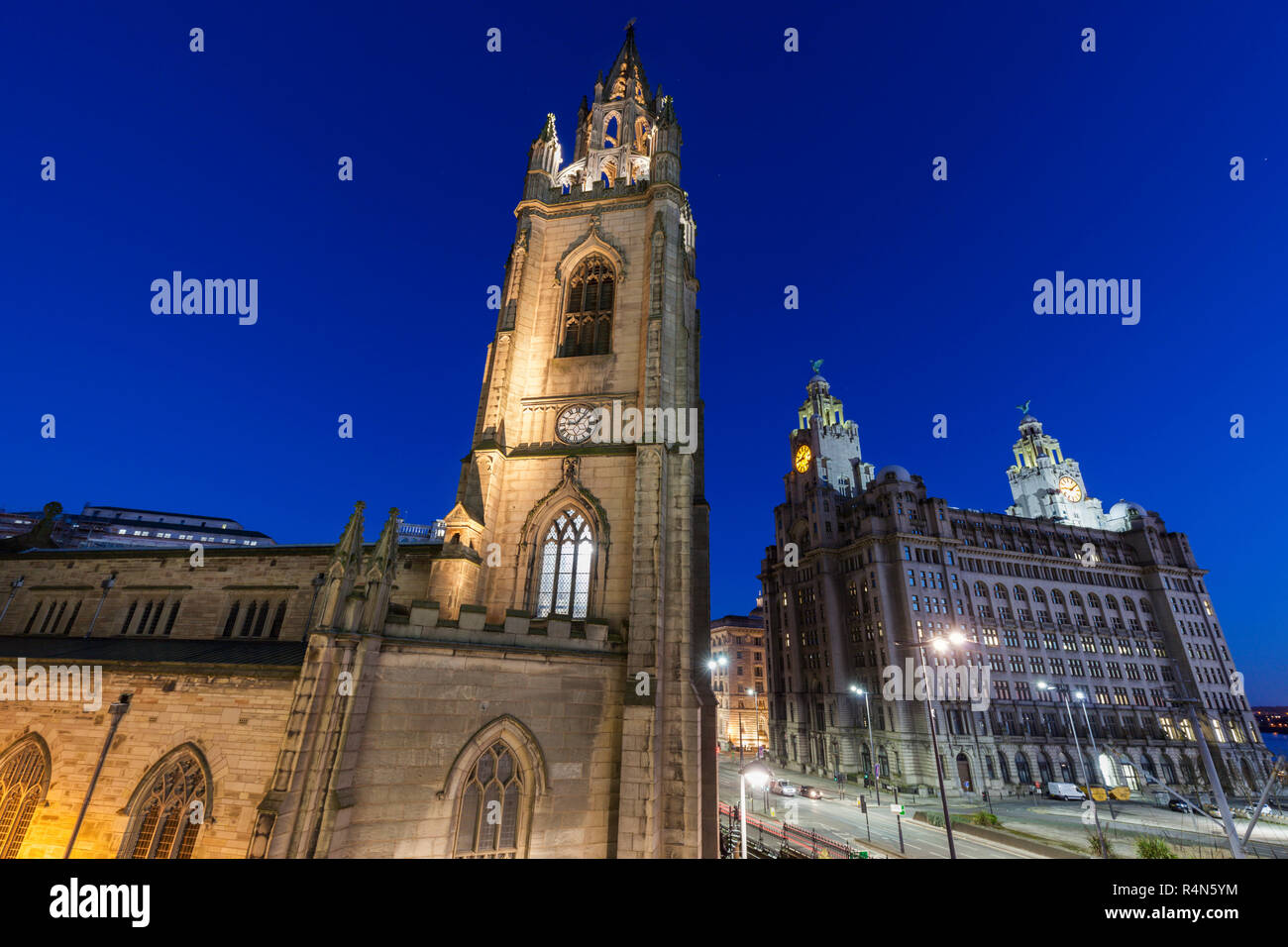 Our Lady and St Nicholas Church in Liverpool, England Stock Photo