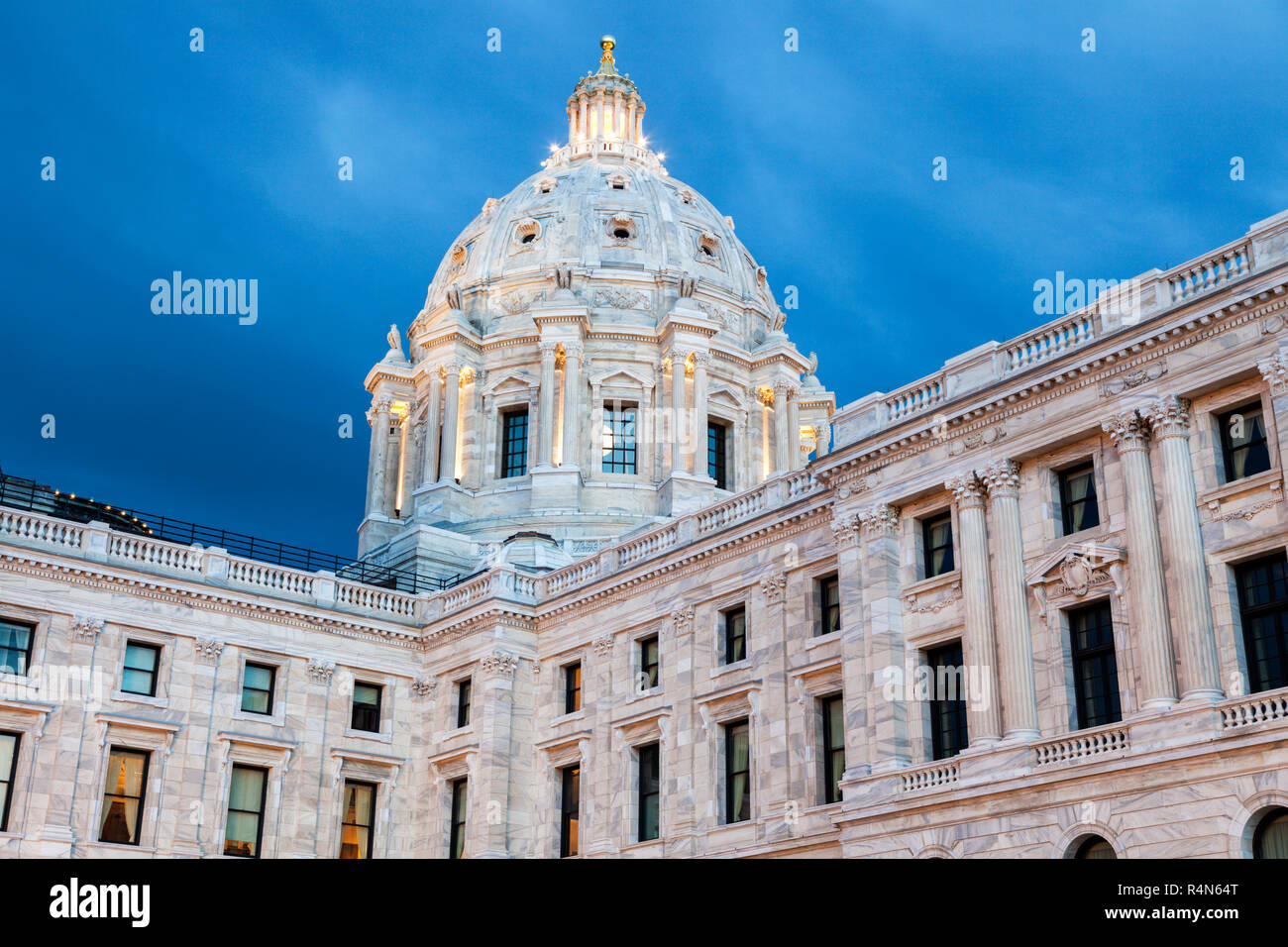 Minnesota State Capitol building Stock Photo