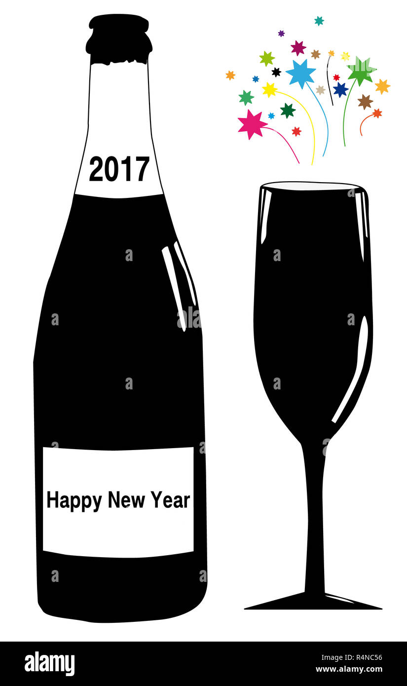 Happy New Year 2017 Stock Photo - Alamy