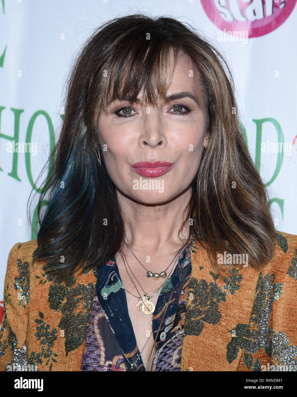 Lauren Koslow arrives at the 87th Annual Hollywood Christmas Parade in Hollywood California on November 25, 2018. Stock Photo