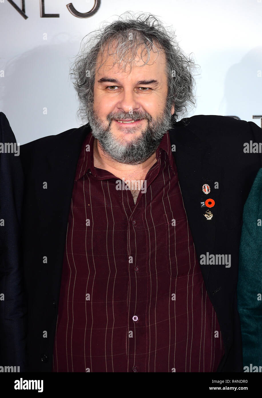 Peter Jackson attending the Mortal Engines World Premiere held at Cineworld in Leicester Square
