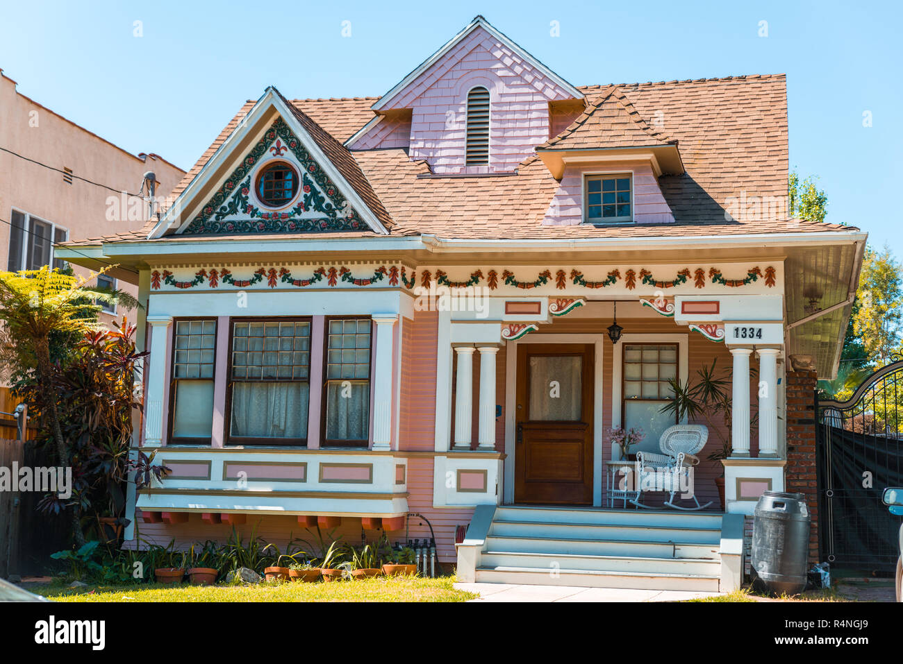 Old Victorian House Stock Photo