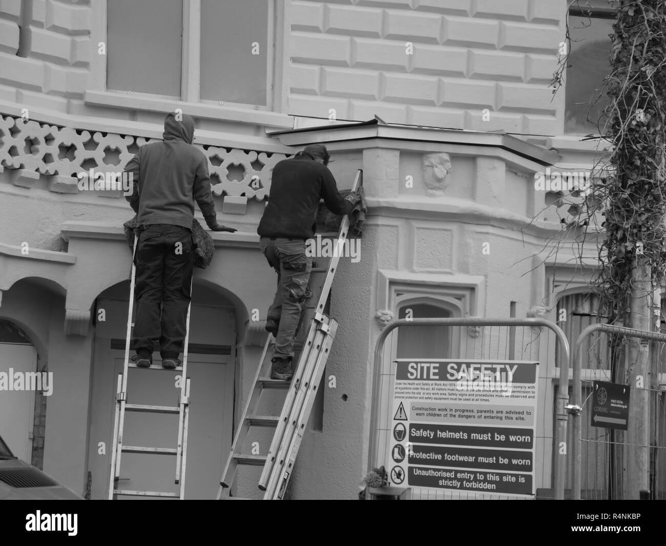 Victorian restoration Black and White Stock Photos & Images - Alamy