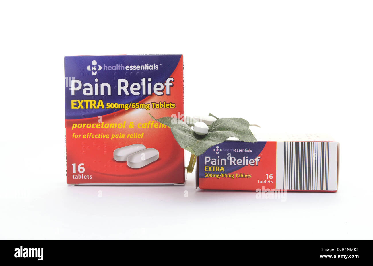 Pain killers pain relief extra 500mg 65mg tablets paracetamol hi-res stock  photography and images - Alamy